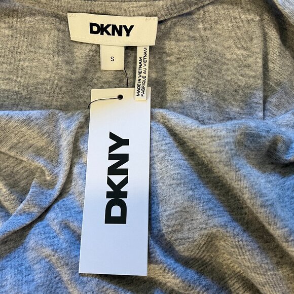 NWT DKNY Heather Gray T-shirt - Picture 7 of 8